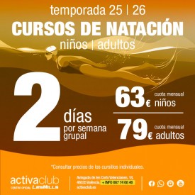CURSOS DE NATACIÓN NOU...