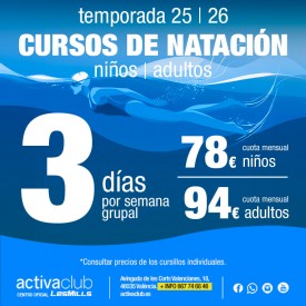 CURSOS DE NATACIÓN NOU...