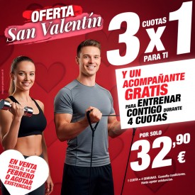 3x1 OFERTA SAN VALENTÍN...