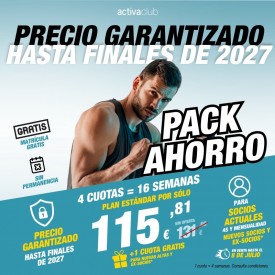 PACK AHORRO ACTIVACLUB MISLATA