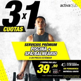 PLAN PRÉMIUM 3x1 + ÁREA DE...