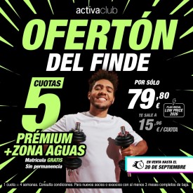 OFERTA FINDE 5x2 PRÉMIUM...