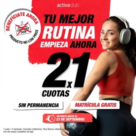PLAN 2x1 ·  ACTIVACLUB MISLATA