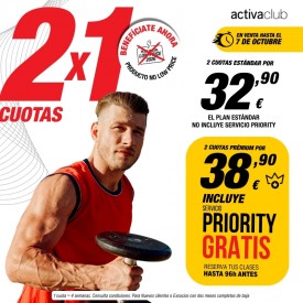PLAN 2x1 ·  ACTIVACLUB MISLATA