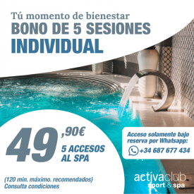 BONO 5 SESIONES INDIVIDUAL...